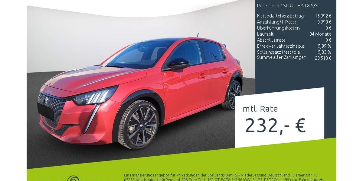 Peugeot 208 10.567 km 19.799 &euro; Bocholt 46395