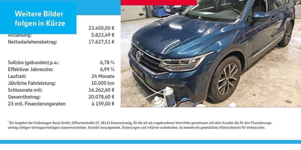 VW Tiguan 52.730 km 23.450 &euro; Borken 46325