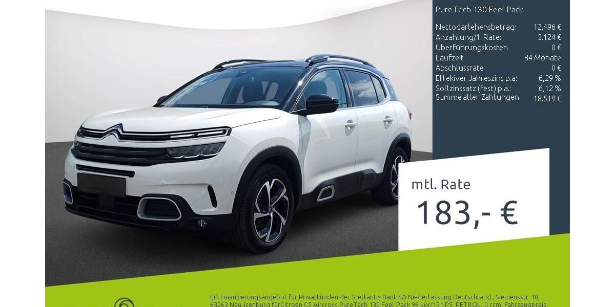 Citroen C5 Aircross 63.384 km 15.620 &euro; Borken 46325