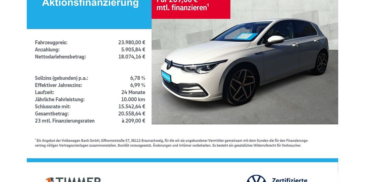 VW Golf 63.146 km 23.220 &euro; Borken 46325