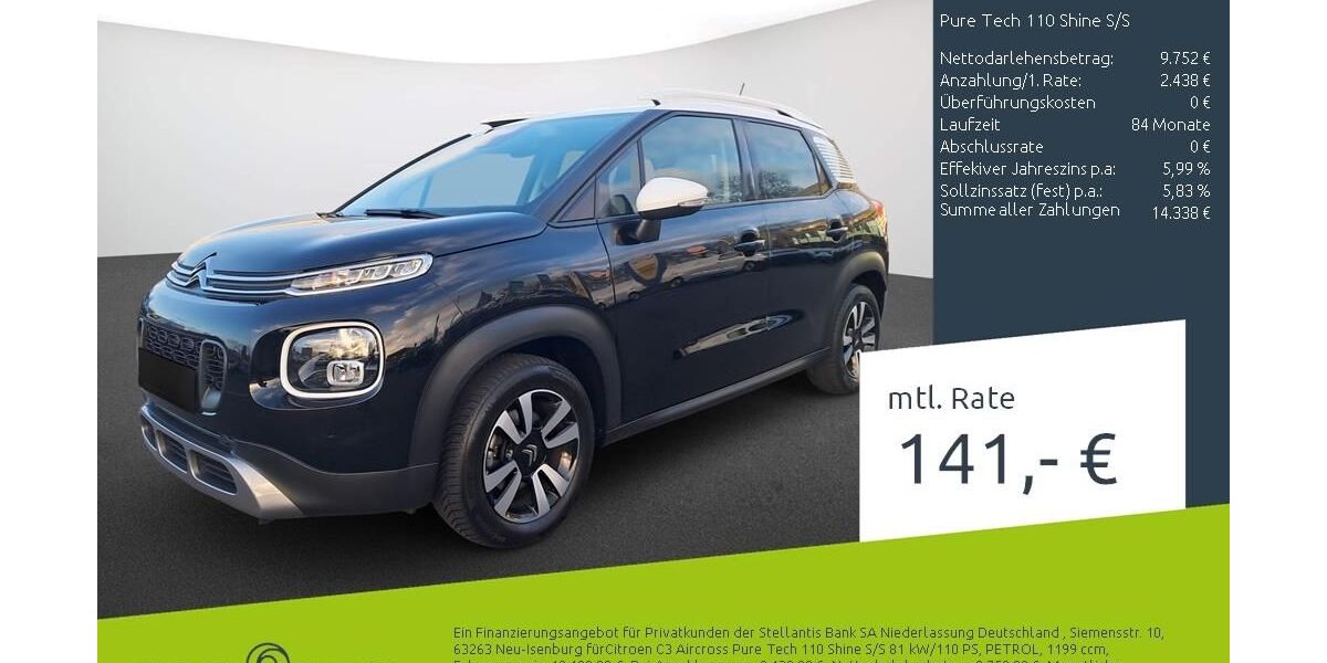 Citroen C3 Aircross 54.682 km 12.190 &euro; Bocholt 46395