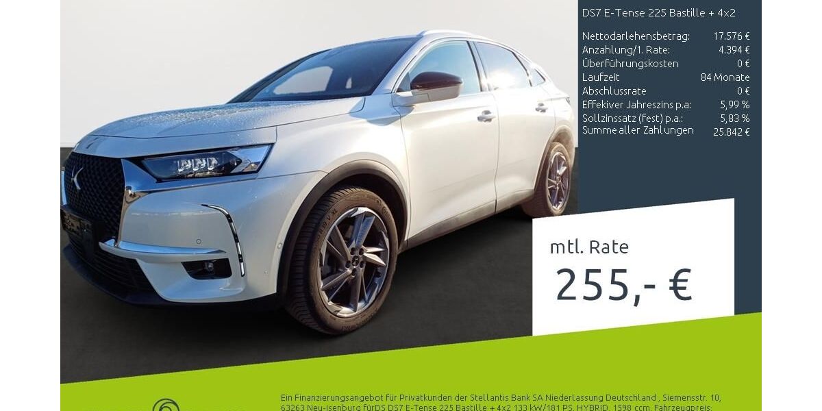 DS Automobiles DS7 (Crossback) 31.955 km 21.777 &euro; Borken 46325