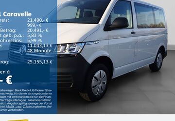 VW T6 Caravelle 91.169 km 20.790 &euro; Dorsten 46282