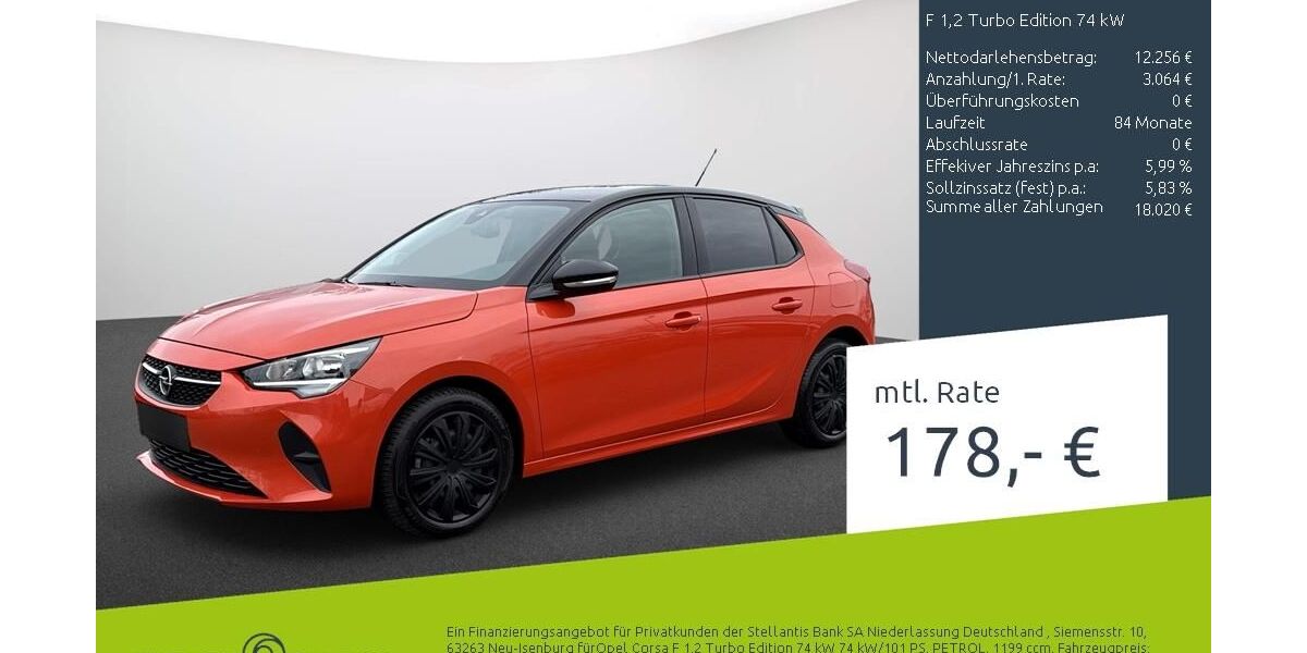 Opel Corsa 24.182 km 14.597 &euro; Bocholt 46395