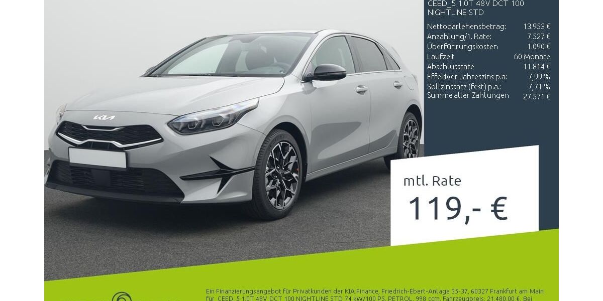 Kia ceed / Ceed 15.900 km 20.760 &euro; Borken 46325