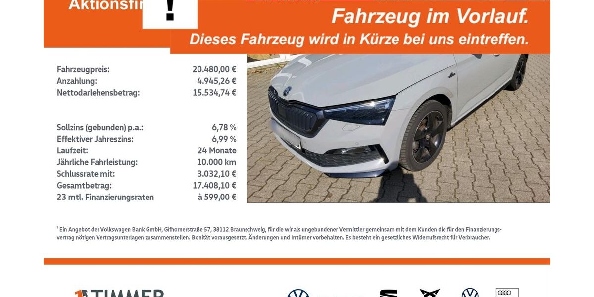 Skoda Scala 81.688 km 20.480 &euro; Borken 46325