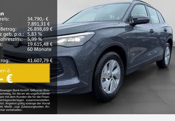 VW Tiguan 7.930 km 33.870 &euro; Duisburg 47059