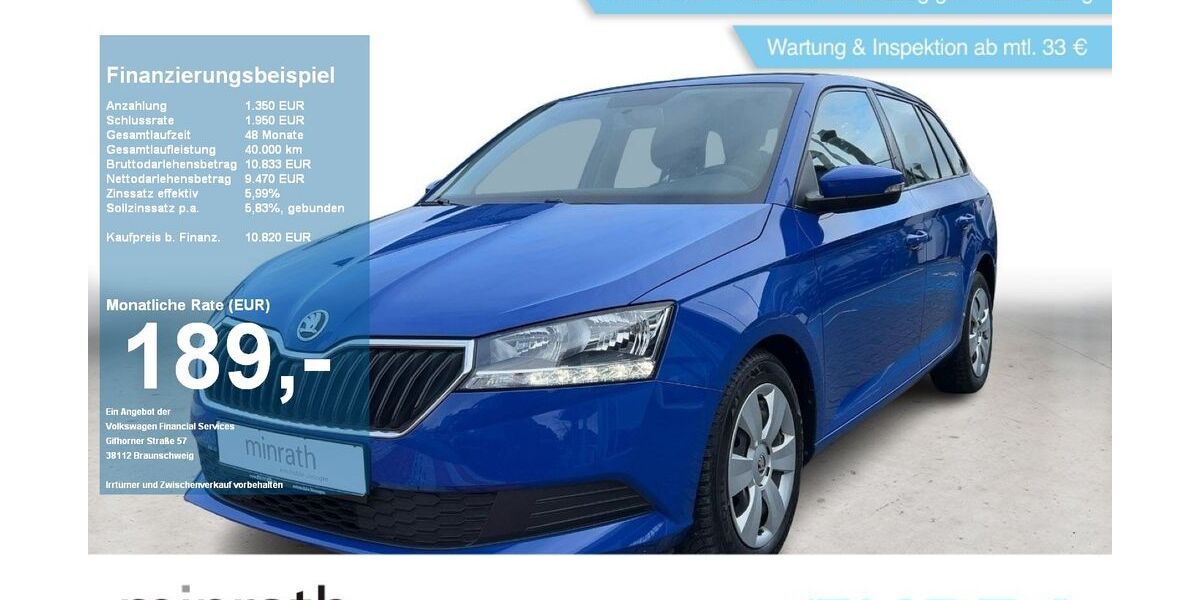 Skoda Fabia 59.875 km 10.560 &euro; Moers 47441