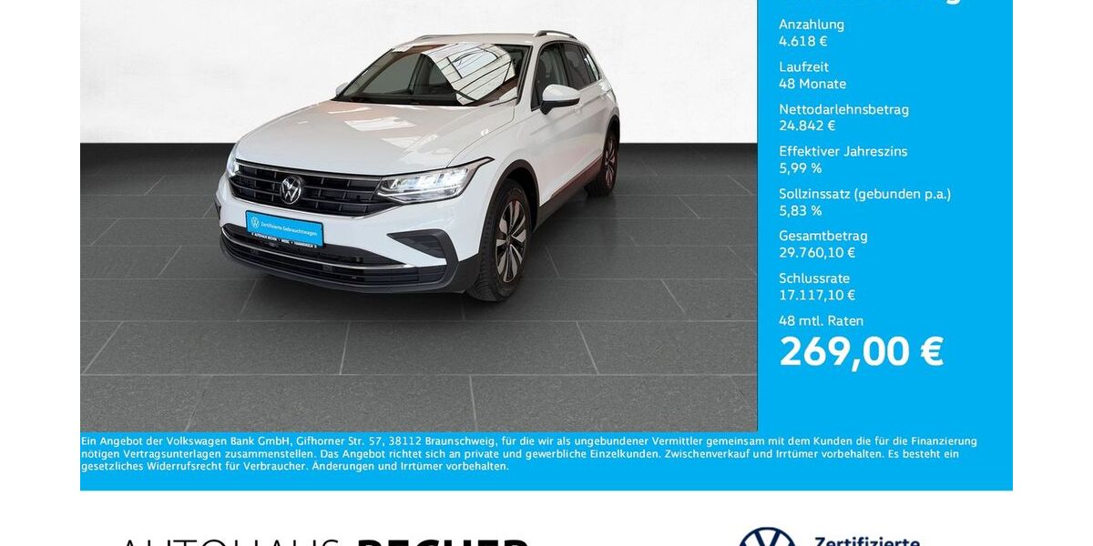 VW Tiguan 48.961 km 29.460 &euro; Wesel 46485