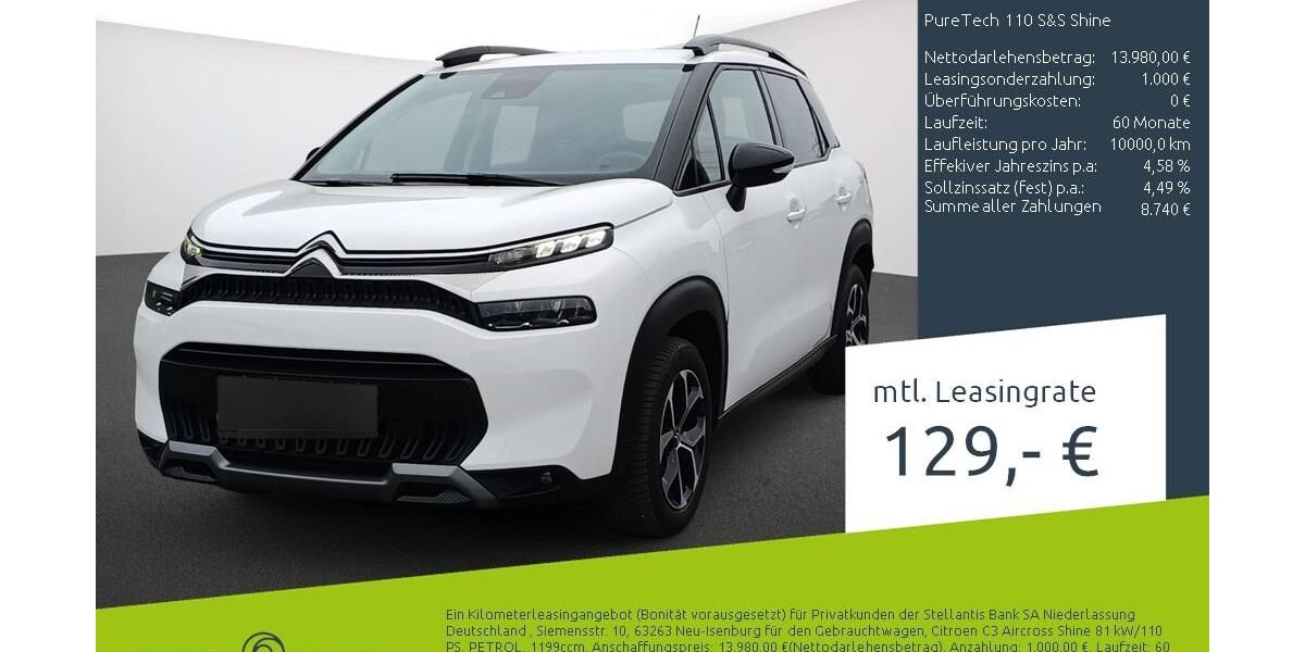 Citroen C3 Aircross 29.248 km 14.730 &euro; Borken 46325