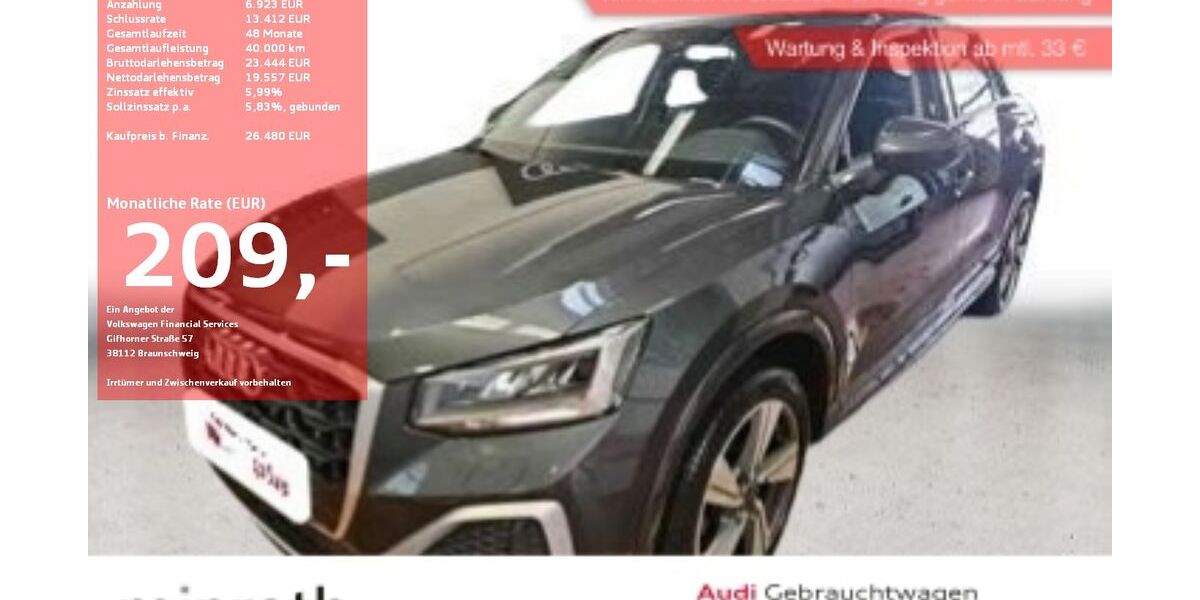 Audi Q2 30.903 km 25.480 &euro; Moers-Hülsdonk 47441