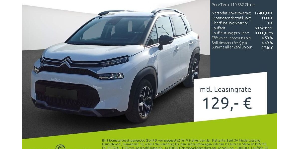 Citroen C3 Aircross 17.876 km 14.949 &euro; Borken 46325