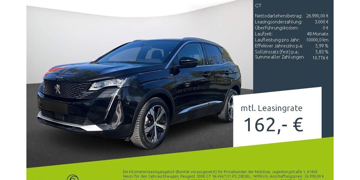 Peugeot 3008 41.768 km 26.749 &euro; Borken 46325
