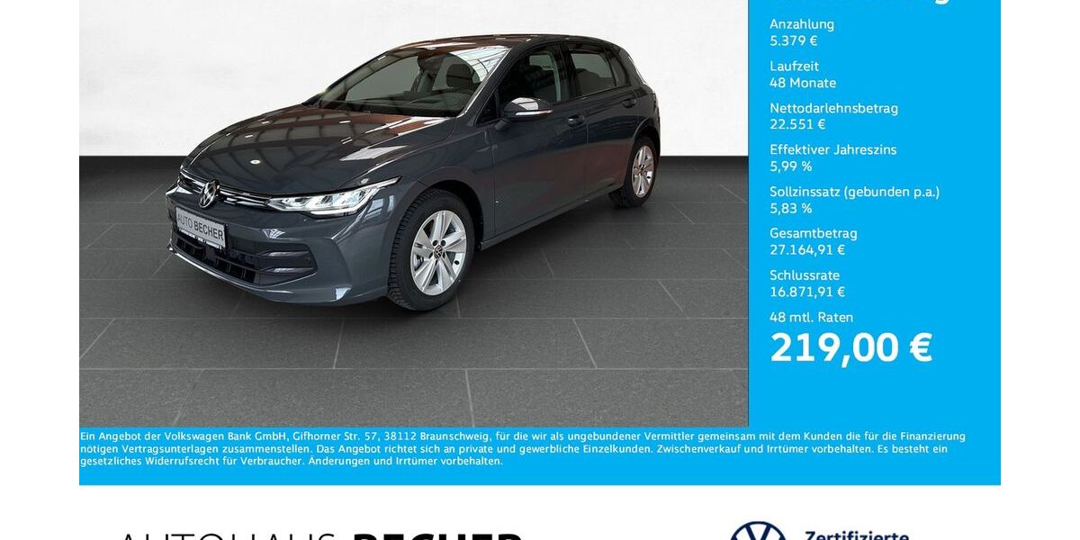 VW Golf 2.500 km 26.960 &euro; Wesel 46485