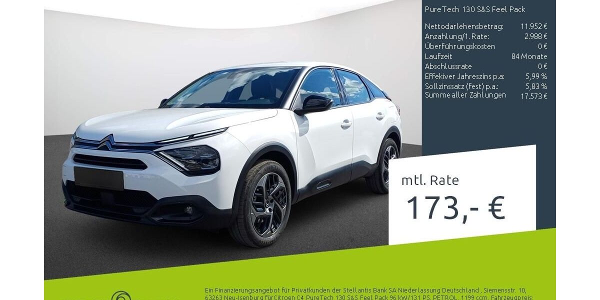 Citroen C4 16.670 km 14.679 &euro; Borken 46325