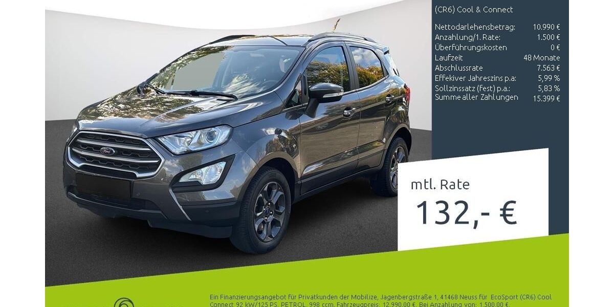 Ford EcoSport 52.628 km 11.798 &euro; Borken 46325