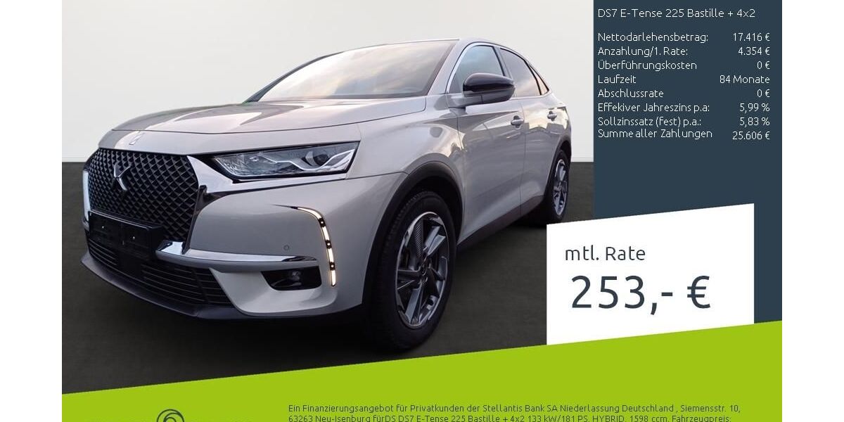 DS Automobiles DS7 (Crossback) 29.629 km 21.320 &euro; Borken 46325