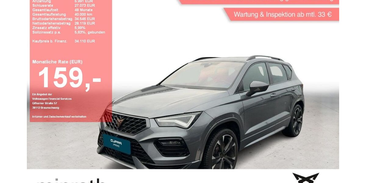 Cupra Ateca 24.963 km 33.860 &euro; Moers-Hülsdonk 47441