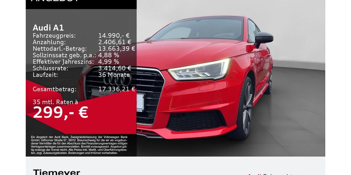Audi A1 149.351 km 13.980 &euro; Dorsten 46284