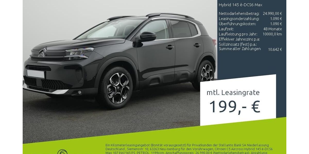 Citroen C5 Aircross 4.684 km 25.340 &euro; Borken 46325