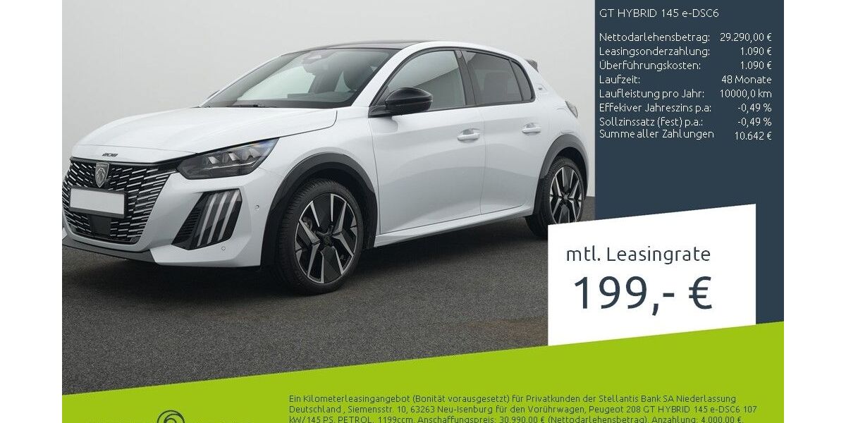 Peugeot 208 1.500 km 29.390 &euro; Borken 46325