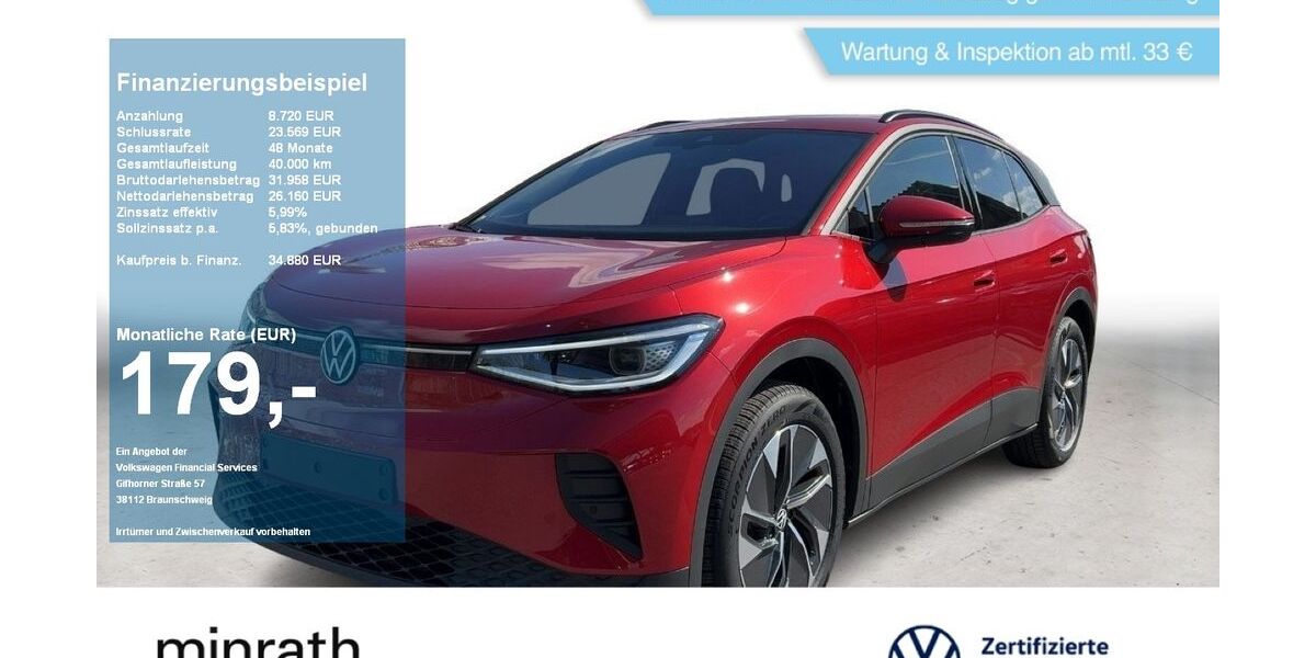 VW ID.4 1.685 km 34.880 &euro; Moers 47441