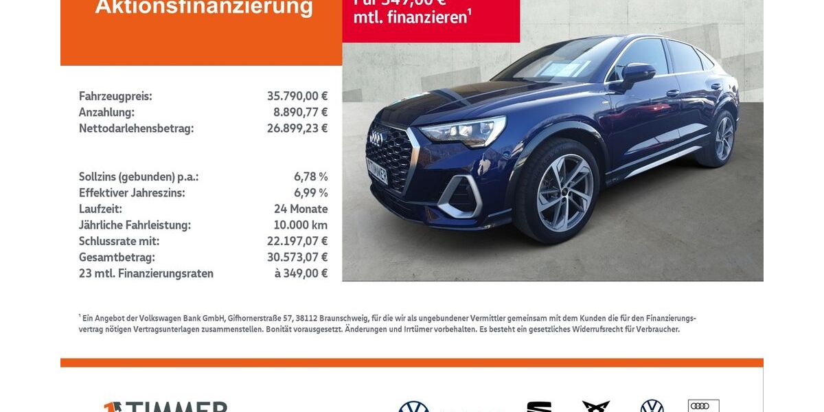 Audi Q3 54.069 km 34.880 &euro; Borken 46325