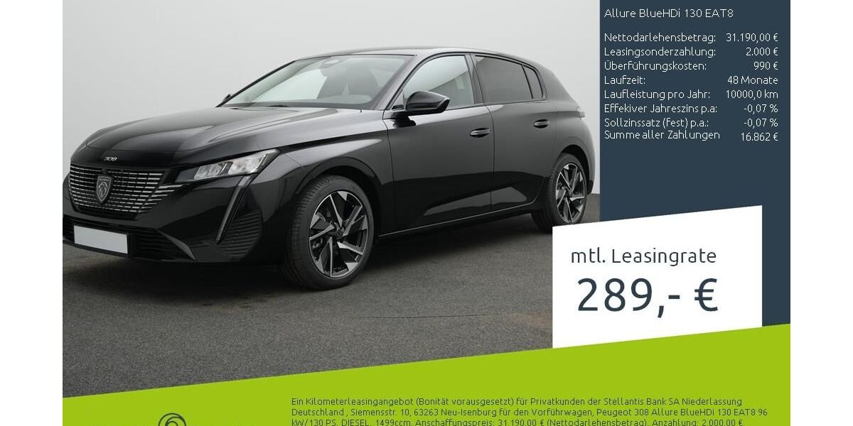 Peugeot 308 11.899 km 30.470 &euro; Bocholt 46395