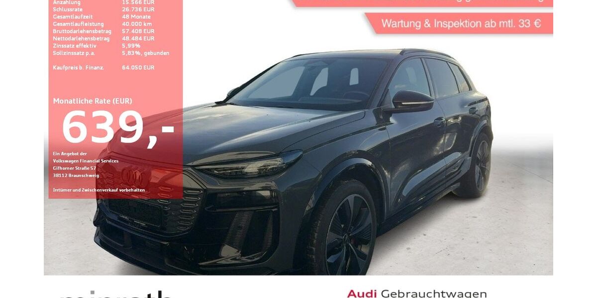 Audi Q6 e-tron 13.553 km 63.540 &euro; Moers-Hülsdonk 47441