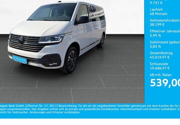 VW T6 Multivan 54.093 km 47.930 &euro; Wesel 46485