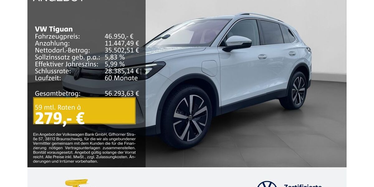 VW Tiguan 7.450 km 45.930 &euro; Duisburg 47059