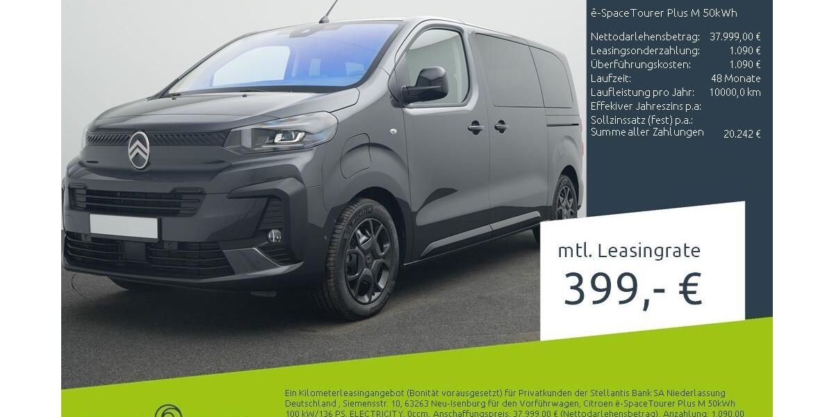 Citroen SpaceTourer 1.500 km 37.680 &euro; Bocholt 46395