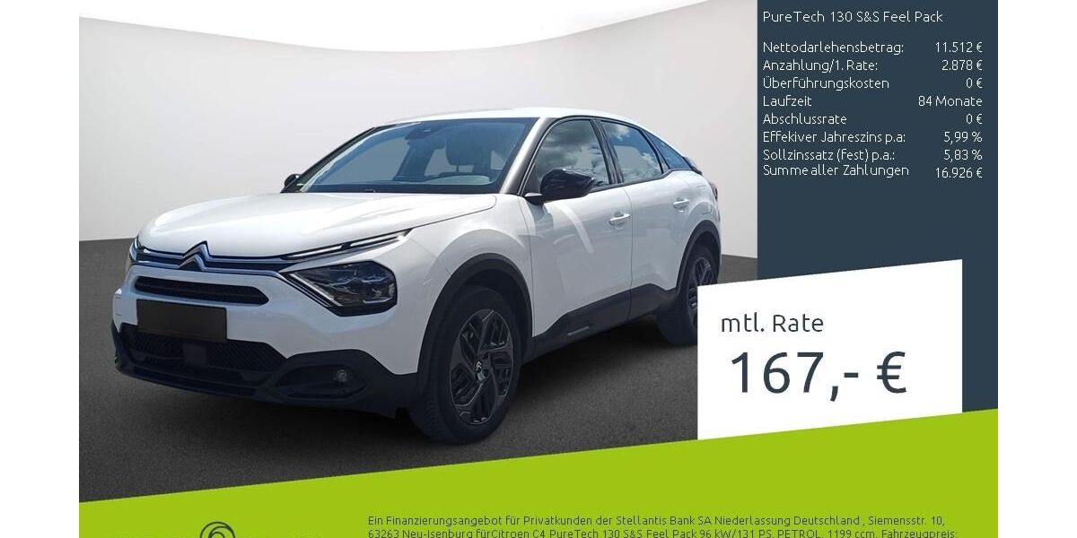 Citroen C4 50.952 km 13.999 &euro; Borken 46325