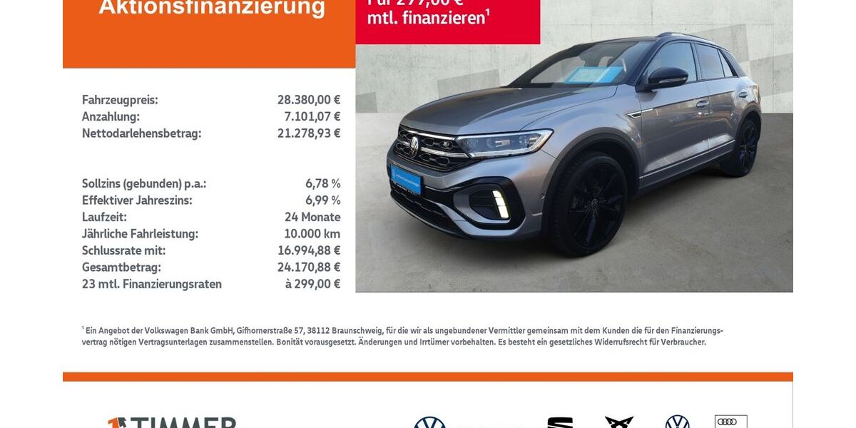 VW T-Roc 36.479 km 27.660 &euro; Borken 46325