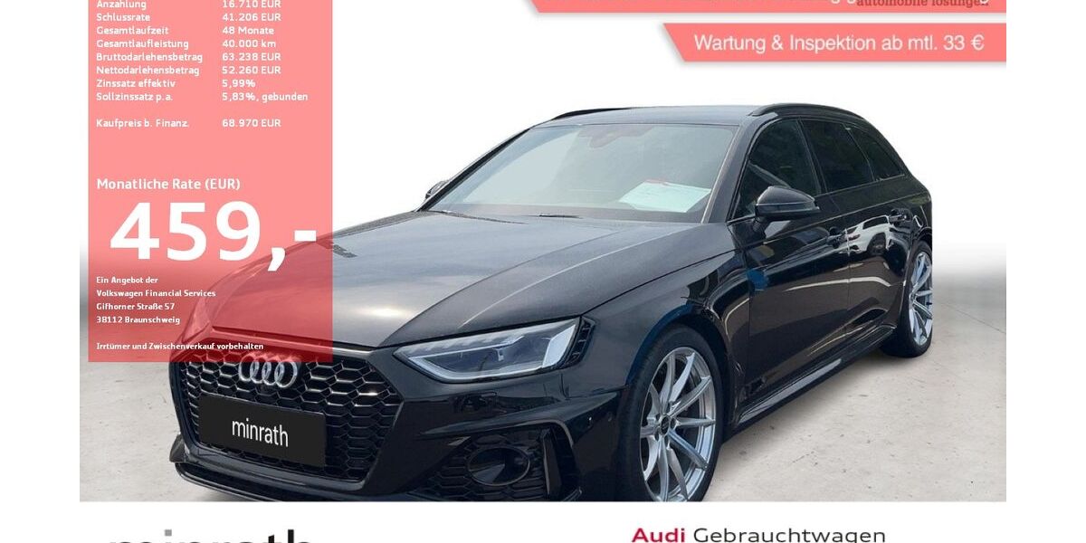 Audi RS4 14.313 km 68.180 &euro; Moers-Hülsdonk 47441