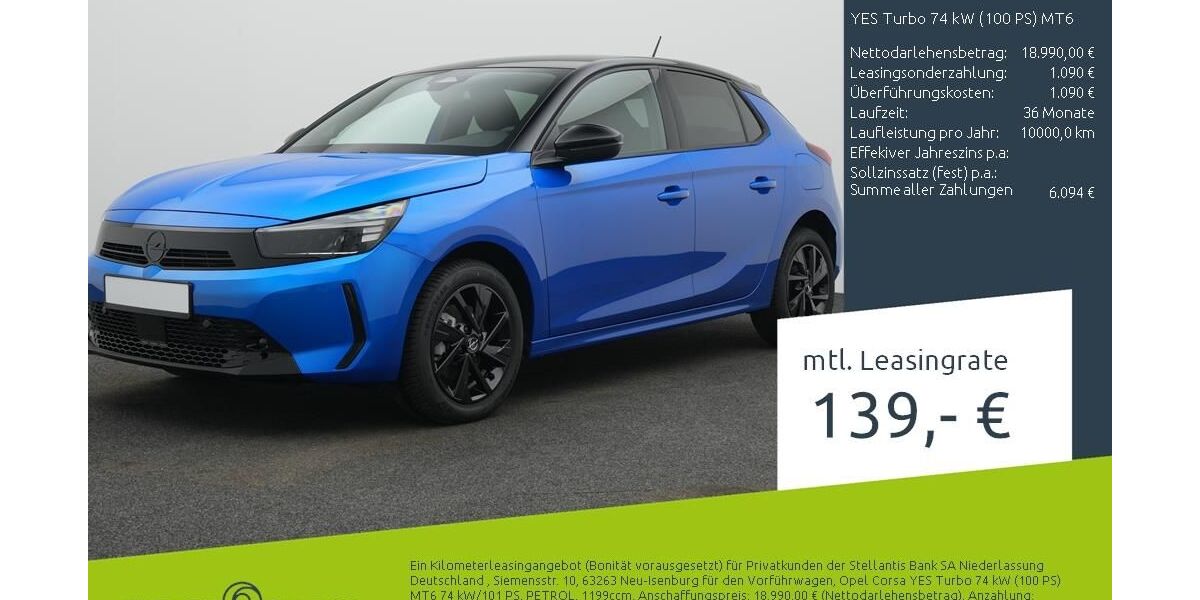 Opel Corsa 5.336 km 17.870 &euro; Bocholt 46395