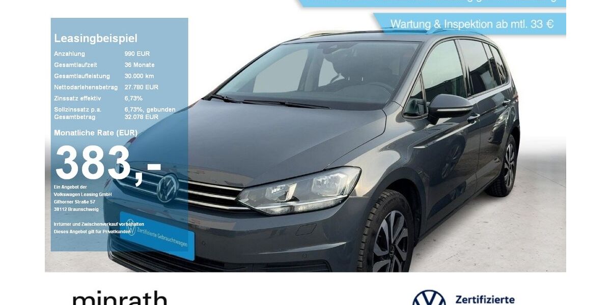 VW Touran 56.002 km 25.490 &euro; Duisburg-Rheinhausen 47226