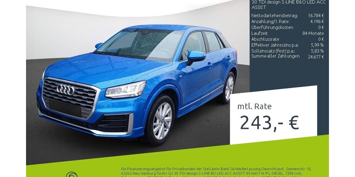 Audi Q2 75.000 km 20.470 &euro; Borken 46325