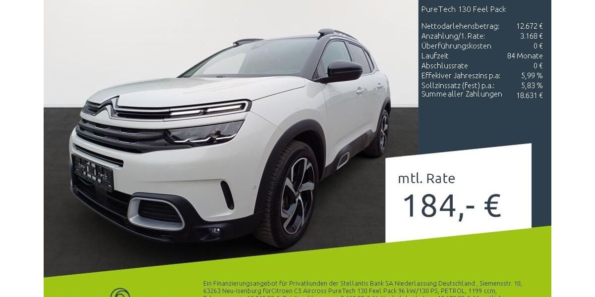 Citroen C5 Aircross 17.447 km 15.989 &euro; Borken 46325