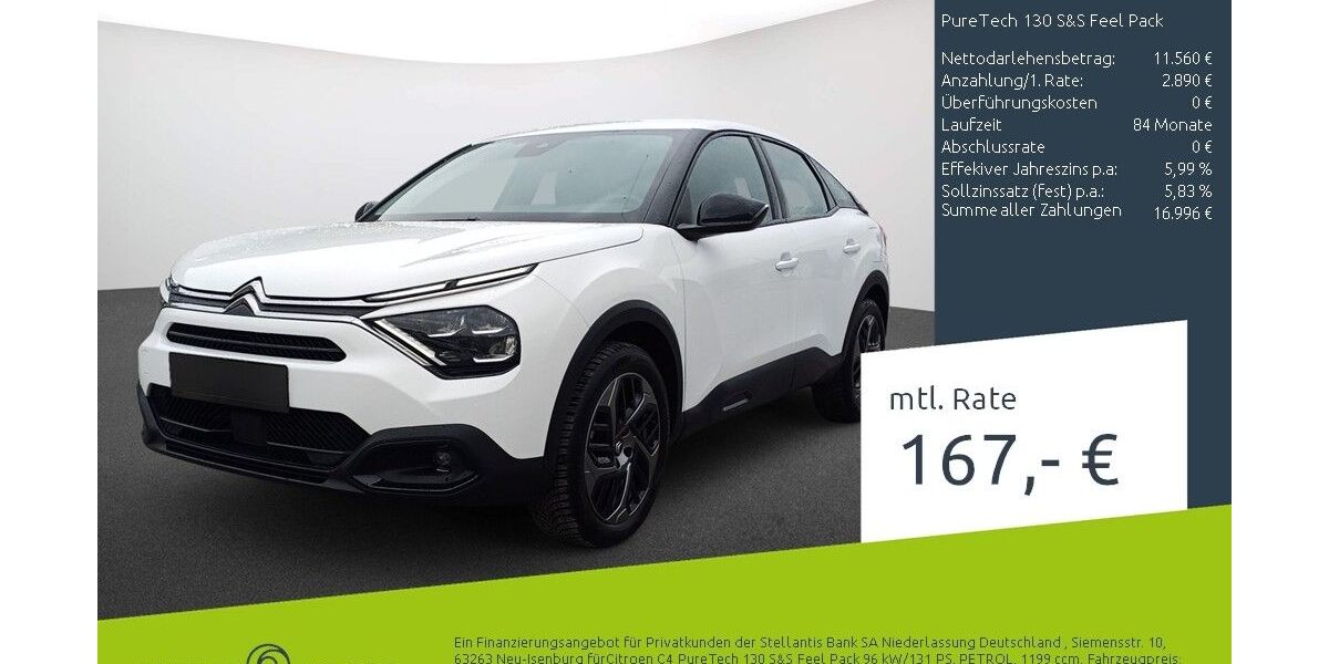 Citroen C4 28.089 km 14.222 &euro; Borken 46325