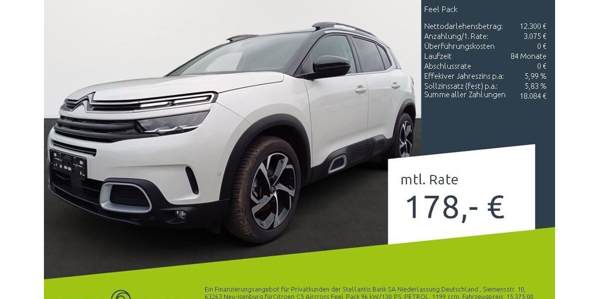 Citroen C5 Aircross 18.361 km 15.399 &euro; Borken 46325