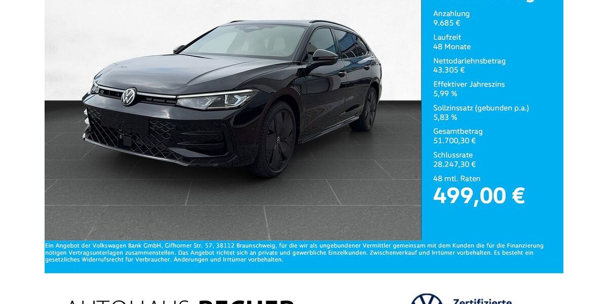 VW Passat Variant 10.828 km 52.990 &euro; Wesel 46485