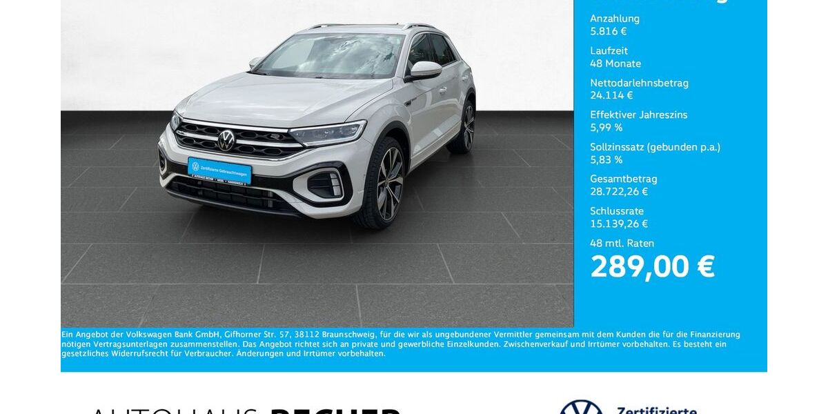 VW T-Roc 19.414 km 29.930 &euro; Wesel 46485