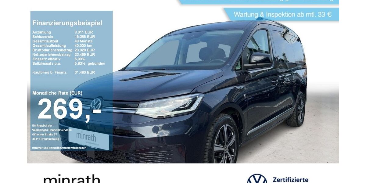 VW Caddy Maxi 44.545 km 31.480 &euro; Moers 47441