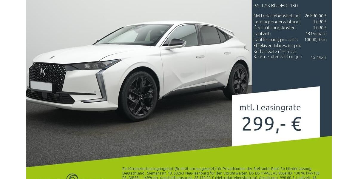 DS Automobiles DS4 9.500 km 27.640 &euro; Borken 46325