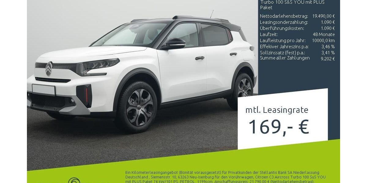 Citroen C3 Aircross 1.500 km 21.040 &euro; Borken 46325