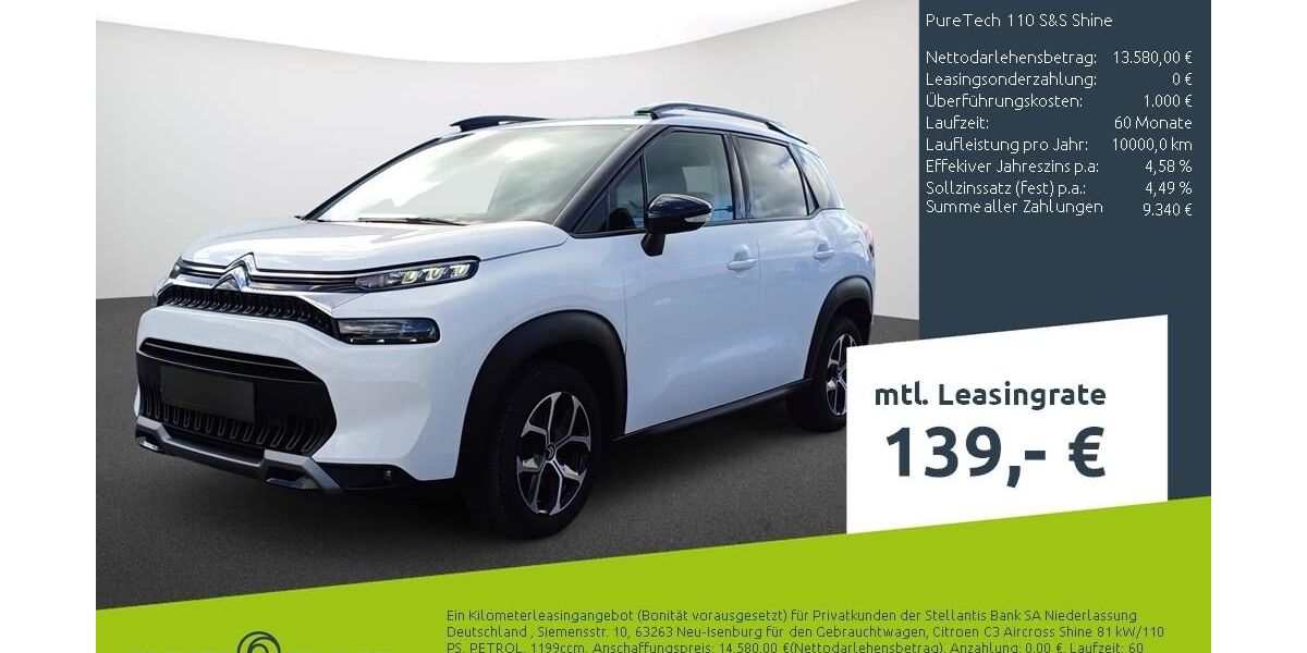 Citroen C3 Aircross 24.760 km 12.994 &euro; Borken 46325