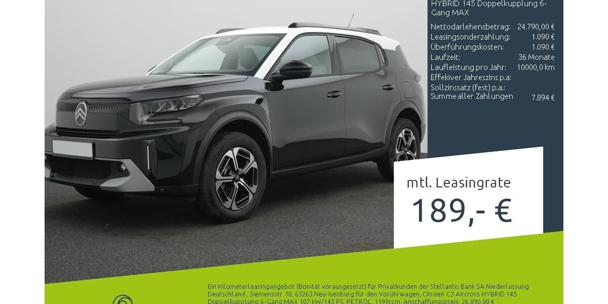 Citroen C3 Aircross 7.250 km 24.790 &euro; Bocholt 46395