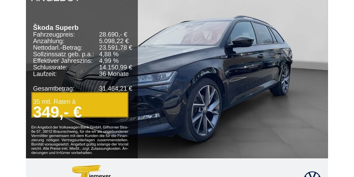Skoda Superb 45.011 km 27.950 &euro; Duisburg 47059