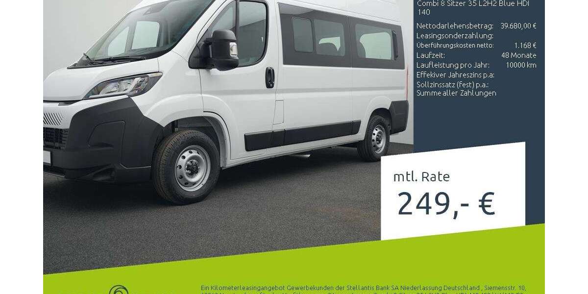 Citroen Jumper 1.500 km 38.700 &euro; Bocholt 46395